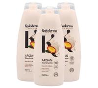 3x Bagno Crema Illuminante ARGAN, Idrata e Rigenera La Pelle Rendendola Radiosa e Vitale. Per Tutti i Tipi Di Pelle 500ml