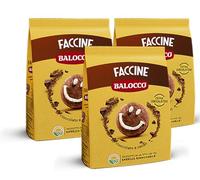3X BaIocco Biscotti Faccine Frollini con Cioccolato e Cacao 700g