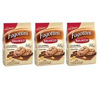 3X Balocco Fagottini Biscotti per la Colazione con Cornflakes, Fiocchi d'Avena Integrale e Maxi Gocce di Cioccolato 700gr [3 Confezioni]