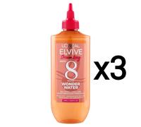 3x Balsamo Lamellare Wonder Water L'Oréal Elvive Senza Siliconi