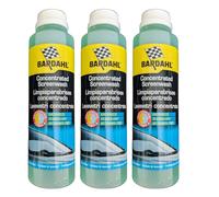 3X Bardahl Liquido Lavavetri Windscreen Cleaner Concentrated 250ml