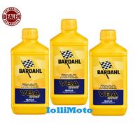 3x BARDAHL VBA SYNT 2T Olio per Miscela con POLAR PLUS VESPA APE SCOOTER