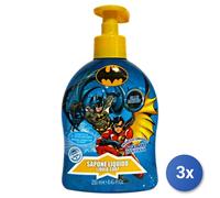 3x Batman Baby 250 Ml. Sapone Liquido