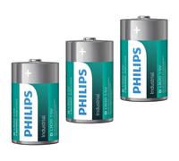 3x Battere Alcaline Philips Industrial D 1,5V LR20 MN1300 BULK