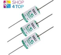 3x Batteria Al Litio SAFT LS14250 CR1/2AA 3.6V 1200mAh Terminali Assiali