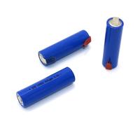 3x Batteria Li-Fe 3.2V 600mAh AA per Tor-cia Fotocamera Ricaricabile LiFePO4