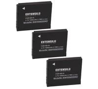 3x Batteria per Canon PowerShot SX530 HS SX600 HS SX610 HS SX700 HS 1000mAh 3,7V