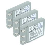 3x Batteria per Concord 4342z 850mAh 3,7V