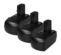 3x Batteria per Metabo BSZ 14.4 Impuls BSZ 14.4 SBZ 14.4 Impuls 2,1Ah 14,4V