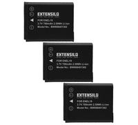 3x Batteria per Nikon Coolpix W100 W150 700mAh 3,7V