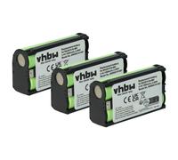 3x Batteria per Sennheiser EW 300 IEM G3, EW 300 G2, EW 300 G4 1500mAh 2,4V