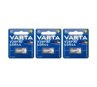 3x Batterie Ossido D’Argento VARTA V28PX 4SR44 6.2V PX28 544 Per Collare Dog