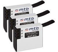 3x Batterie per Rollei Actioncam 430 (4k Full HD WiFi)