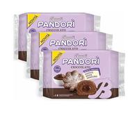 3X BauIi Pandorì Mini Pandorino al Cioccolato e Zucchero a Velo 150g