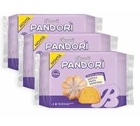 3X BauIi Pandorì Mini Pandorino al Miele con Zucchero a Velo 150g