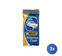 3x Bic Radi E Getta Classic 5 Pezzi 2 Lame