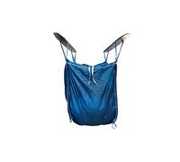 3x Big Bag 90x90x100cm | Sacchi per rifiuti da giardino per impieghi gravosi, costruzioni, sacchi jumbo, sacchi per macerie sabbia e ghiaia, ecc... | Sacchi per macerie extra large (1500 KG, blu)