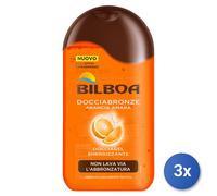 3x Bilboa Doccia Bronze 220 Ml. Arancia Amara