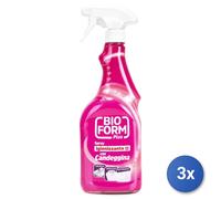 3x Bio Form Sgrassatore Trigger 750 Ml. Igienizzante