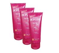 3x Biopoint Styling Gel Normale - Effetto Naturale con proteine del latte