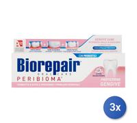 3x Biorepair Dentifricio 75 Ml. Peribioma Protezione Gengive