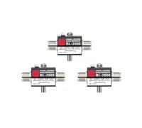 3X BL-2000 Limitatore di Sovratensione Coassiale da Fulmine PL259 Femmina A PL259 Femmina Scaricatore di Sovratensione Coassiale -1000 MHz