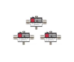 3X BL-2000 Limitatore di Sovratensione Coassiale da Fulmine PL259 Femmina A PL259 Femmina Scaricatore di Sovratensione Coassiale -1000 MHz