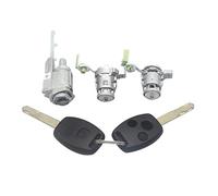 3X Blocco Interruttore Accensione Auto Blocco Interruttore Accensione Set Serratura Con Chiave Compatibile for Honda Civic CRV 2002-2006 72185-S9A-013
