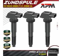 3x Bobina Accensione per Porsche Carrera Gt 980 5.7L Cayenne 9PA 4.5L Benzina