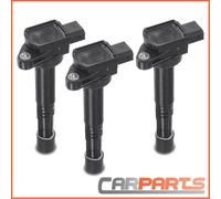 3x Bobina Accensione Zündspulenleiste per Honda Accord 7 VII Civic EP Eu