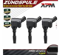 3x Bobina per Audi A1 A3 A4 Q2 Q3 VW Golf VII Passat Polo Caddy Seat Skoda