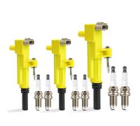 3x Bobine + 6x Candele per Jeep Cherokee Commander Dodge ZFR6FGP
