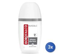 3x Borotalco Deodorante Vapo 75 Ml. Invisible
