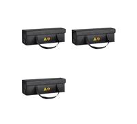 3X Borsa per Batteria per Bici Elettrica, Borsa Antideflagrante per Batteria al Litio per Bici Elettrica, Borsa di Ricarica Ignifuga e Impermeabile