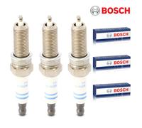 3X Bosch 0 242 135 527 Candele per Smart Fortwo Cabrio Coupe Turbo 2503006