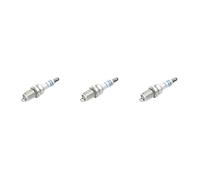 3x Bosch 0 242 240 627 Candela per Audi A3 Fiat Ducato Mitsubishi Lancer Cargo