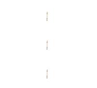 3X Bosch 0 250 202 041 Candela Di Accensione Per Mercedes-Benz W168 414
