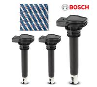 3x Bosch 0221604115 Modulo Accensione Bobina Per Audi A3 A4 VW Golf V Passat Sko