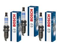 3X BOSCH Candela Accensione Compatibile Per Jeep Commander XK 4.7 V8 4X4