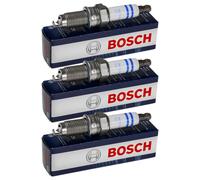 3x BOSCH Candela Doppio Platino per Audi Tt 8J3 3.2 V6 Quattro Porsche Cayenne
