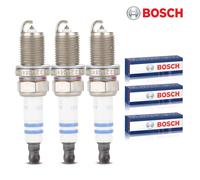 3X BOSCH Candele Di Accensione Per MERCEDES-BENZ Classe C MITSUBISHI 0041591403