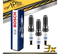 3X Bosch Candele Per Opel Astra G Cc Vectra B C Cc Zafira A 2.2L 0242229661