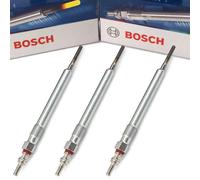 3x Bosch Candelette per Audi A1-A8 Seat Ibiza 4 Leon Skoda VW Golf 5 6 7 Jetta 3