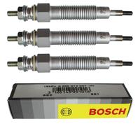 3x BOSCH Candelette per Ford S-MAX WA6 2.2 TDCI Land Rover Freelander Fa _