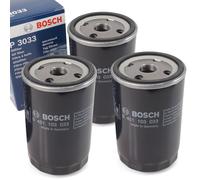 3x Bosch Filtro per Audi 100 200 50 60 80 A6 Seat Malaga VW Derby Golf 1 2 3