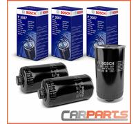 3x Bosch Filtro Per VW Transporter IV Lt 28-35 40-55 Volvo 740 760 940 2.4 2.5