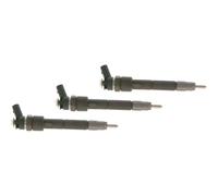 3X BOSCH Iniettore Per Mercedes-Benz A-Class W169 Smart Forfour 454 1.5