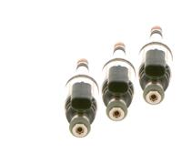 3x BOSCH ROBERT Valvola Iniezione Iniettore per Ford Ecosport