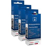 3x Bosch Siemens Compresse per la pulizia compresse Pulizia compresse Macchina da caffè 310575 00310575 311769 00311711769 TZ80001 TCZ8001 clean protect