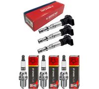 3x Bremi Bobina Accensione + Champion Candela per BMW 1er F40 118i Mini F56 One
